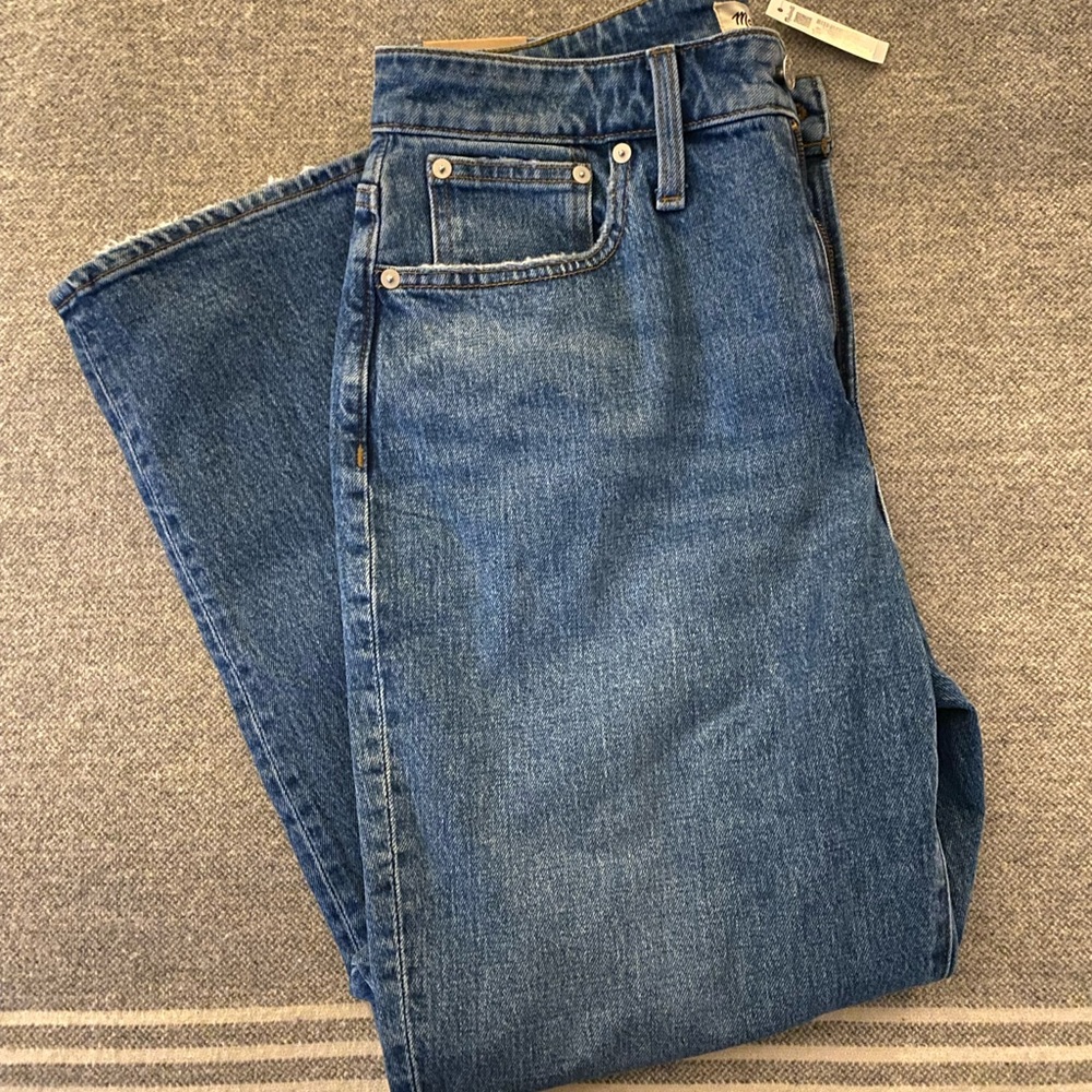 Madewell Curvy Perfect Vintage Straight Jean NWT